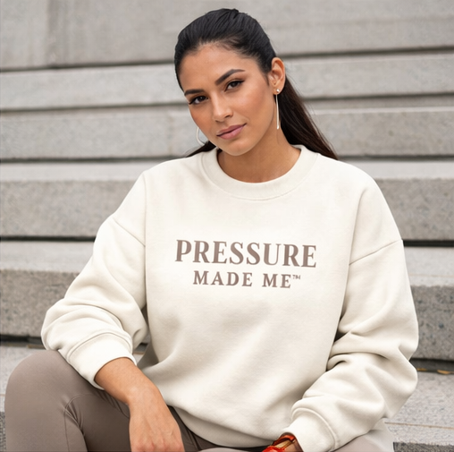 Pressure Made Me™ Classic Crewneck Sweatshirt