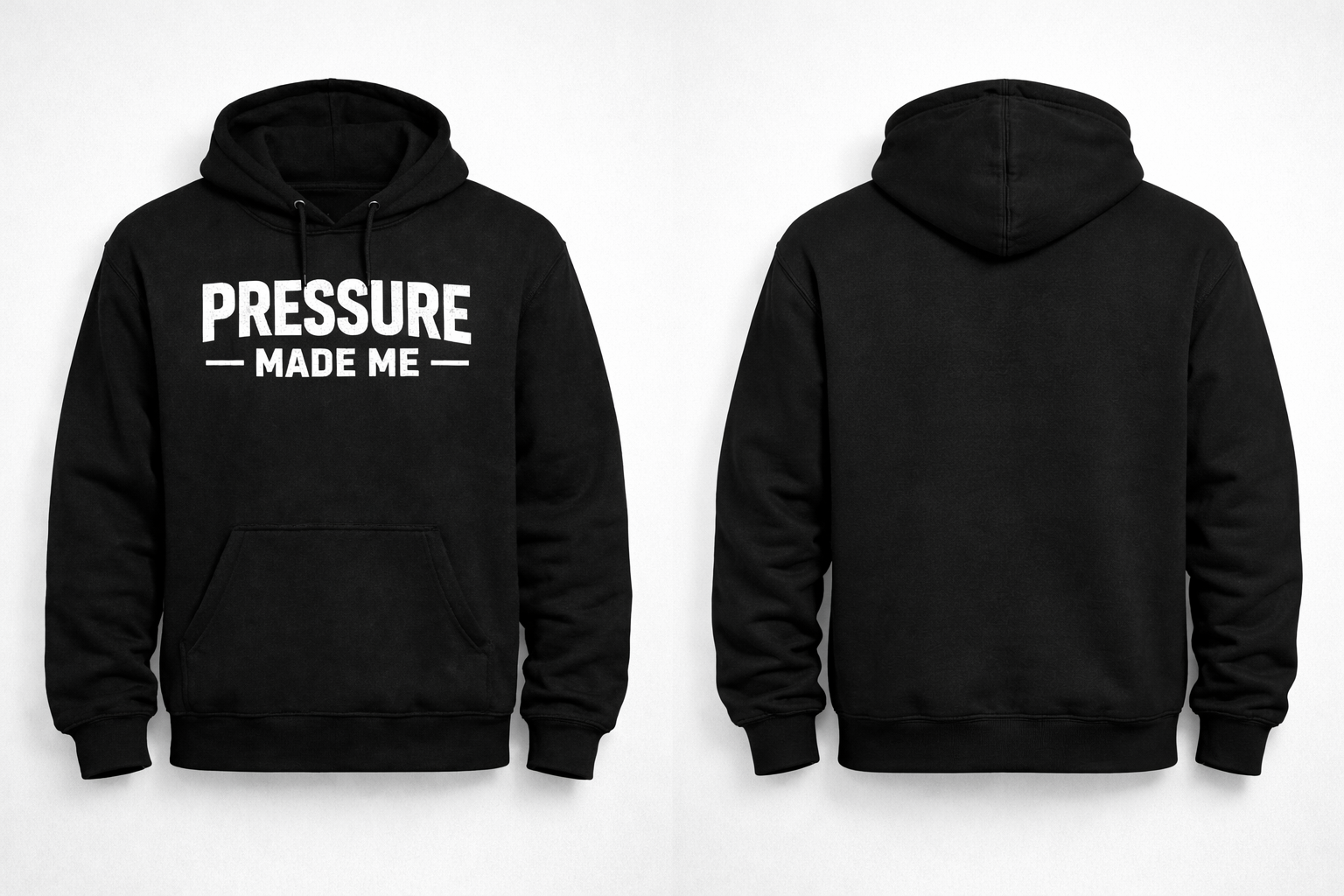 The Pressure Made Me™ Heavyweight Hoodie II