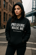 Pressure Made Me Hoodie™-Onyx Black