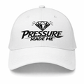 Pressure Made Me™ Classic casual Hat (White)