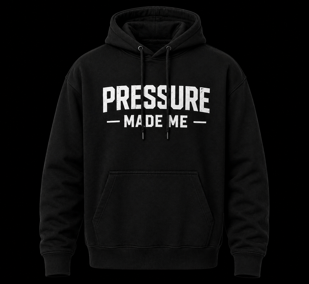 On Sale-The Pressure Made Me™ Heavyweight Hoodie II